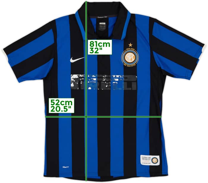 2007-08 Inter Milan Centenary Home Shirt - 3/10 - (L)
