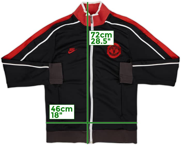 2008-09 Manchester United Nike Track Jacket - 3/10 - (M)