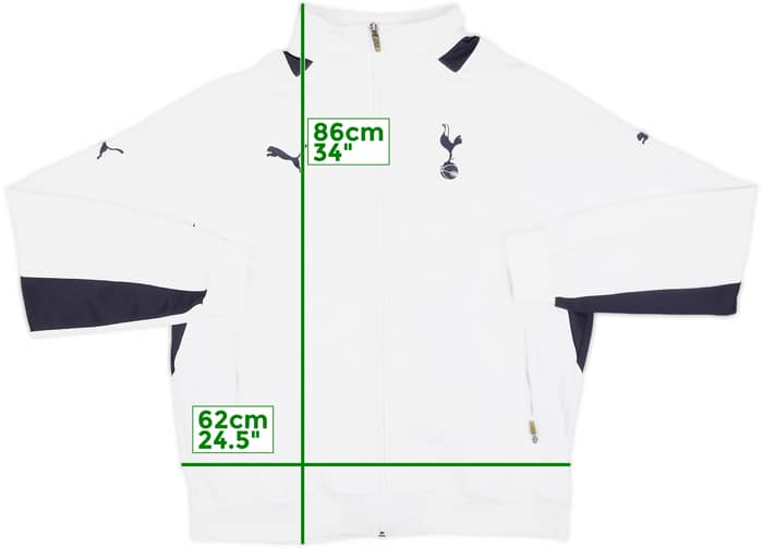 2010-11 Tottenham Puma Track Jacket - 7/10 - (XL)