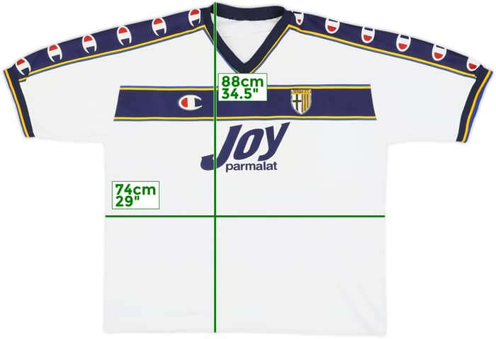 2002-03 Parma Away Shirt - 7/10 - (XL)