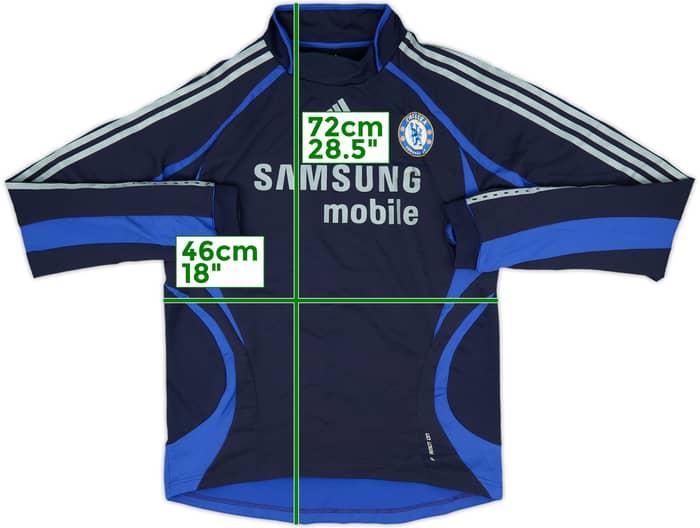 2006-07 Chelsea adidas Formotion Drill Top - 8/10 - (L)