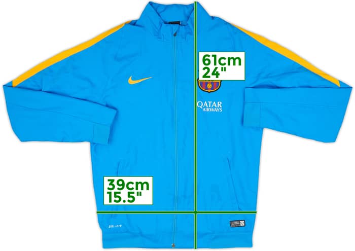 2015-16 Barcelona Nike Track Jacket - 7/10 - (M)