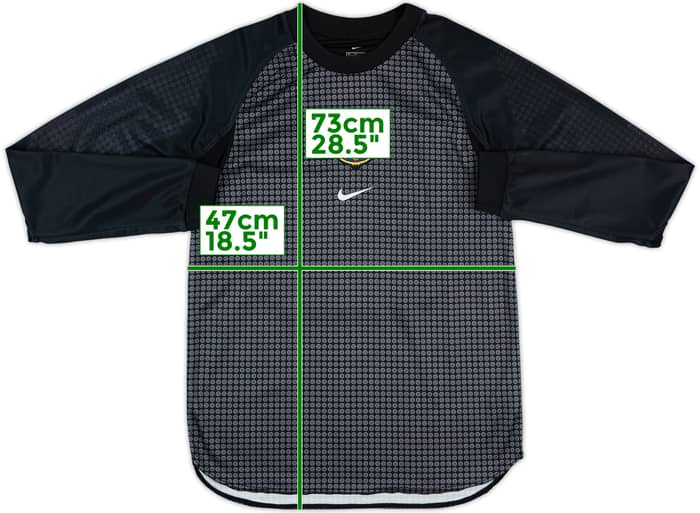 【2024 新作】 2000-01 Barcelona GK Shirt - 8/10 - (XL.Boys) ウェア
