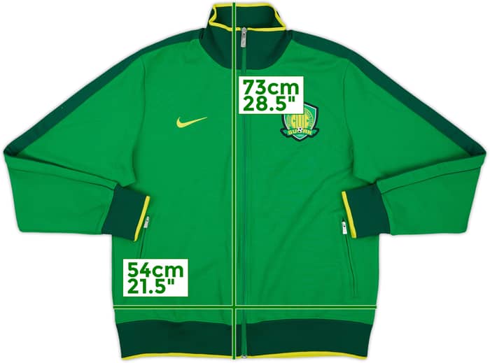 2013-14 Beijing Guoan Nike N98 Track Jacket - 8/10 - (XXL)