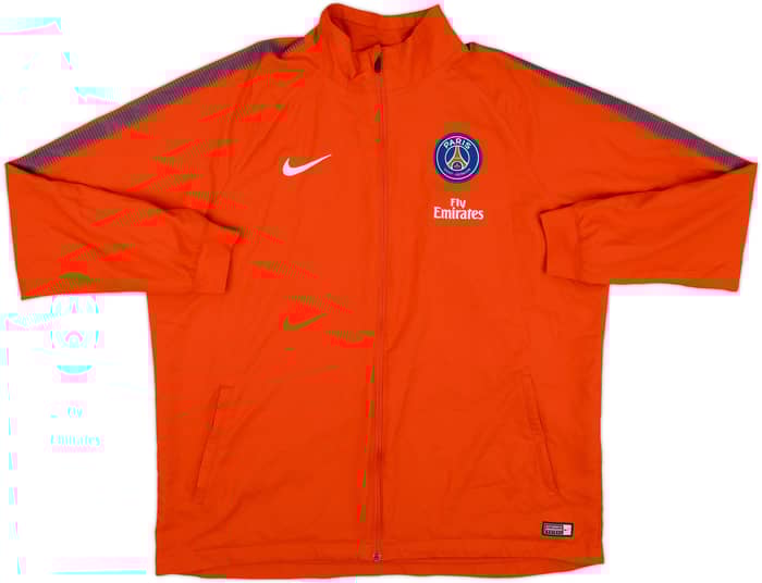 2017-18 Paris Saint-Germain Nike Track Jacket - 9/10 - (XXL)