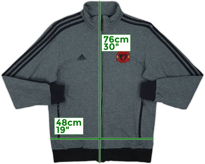2010-11 Liverpool adidas Track Jacket - 8/10 - (M)