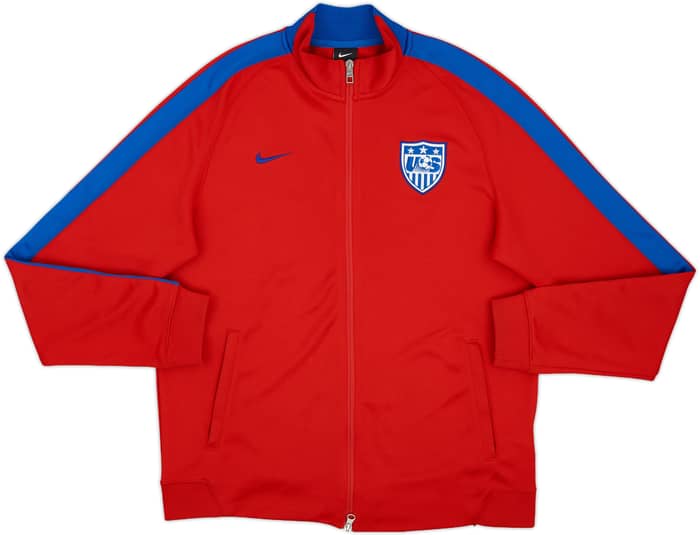 2014-15 USA Nike Track Jacket - 8/10 - (L)