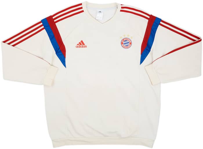 2014-15 Bayern Munich adidas Sweat Top - 4/10 - (XL)