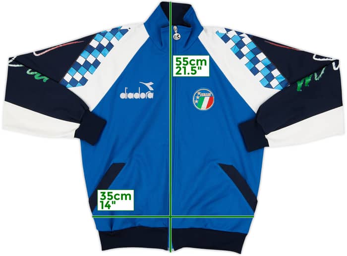 1990 Italy Diadora Track Jacket - 3/10 - (L)