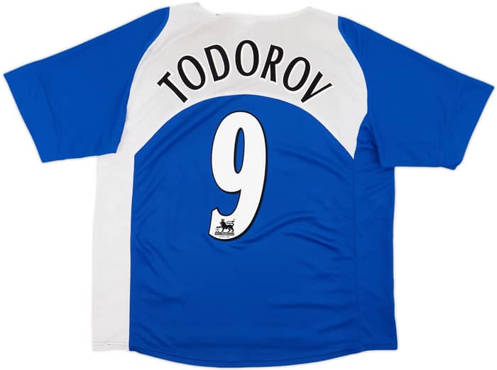 2005-06 Portsmouth Home Shirt Todorov #9 - 6/10 - (L)