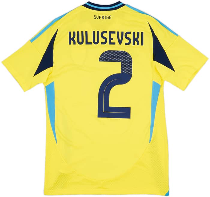 2024-25 Sweden Home Shirt Kulusevski - 4/10 - (S)