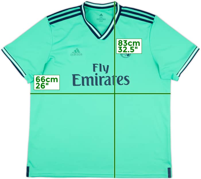 2019-20 Real Madrid Third Shirt - 4/10 - (XXL)