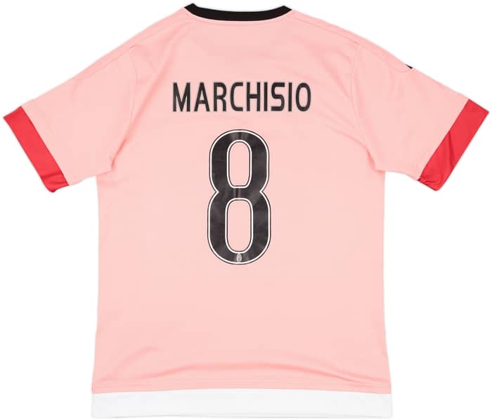 2015-16 Juventus Away Shirt Marchisio #8 - 7/10 - (L)