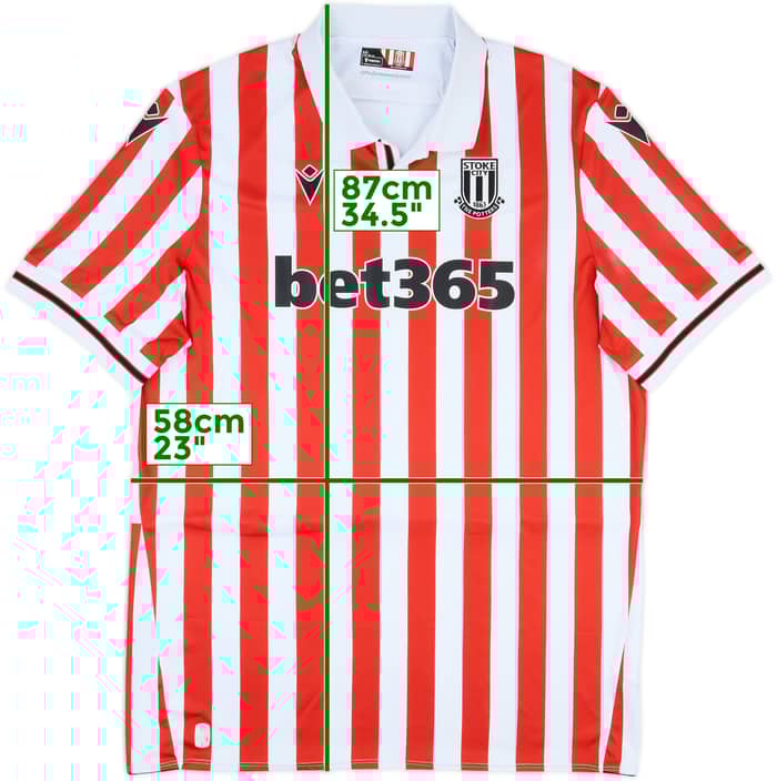2023-24 Stoke City Home Shirt - 10/10 - (3XL)