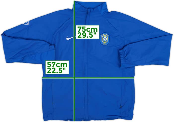 2006-07 Brazil Nike Track Jacket - 7/10 - (L)