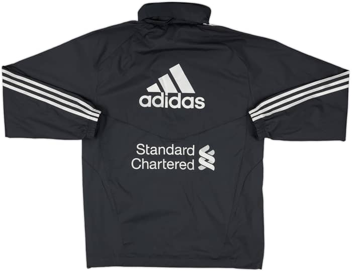 2011-12 Liverpool adidas Hooded Rain Jacket - 8/10 - (M)