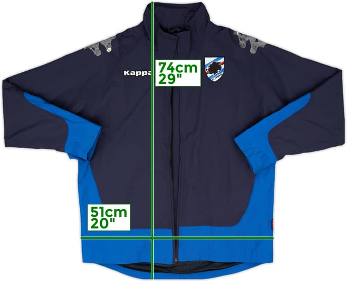 2006-07 Sampdoria Kappa Track Jacket - 4/10 - (L)