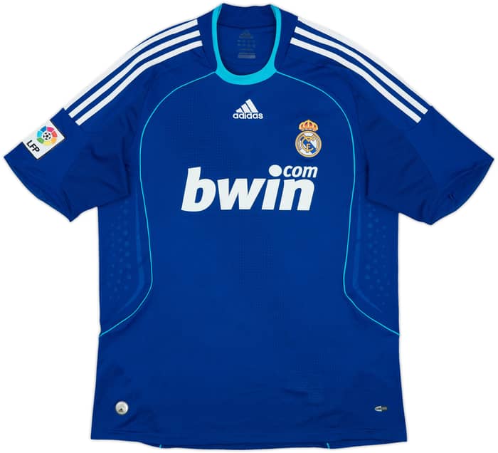 2008-09 Real Madrid Away Shirt Sergio Ramos #4 - 8/10 - (L)