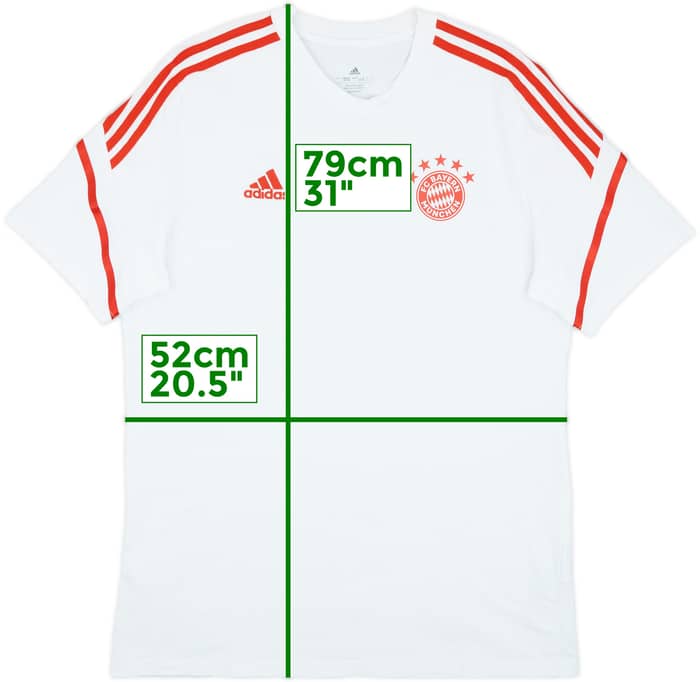 2022-23 Bayern Munich adidas Cotton Tee - 8/10 - (L)