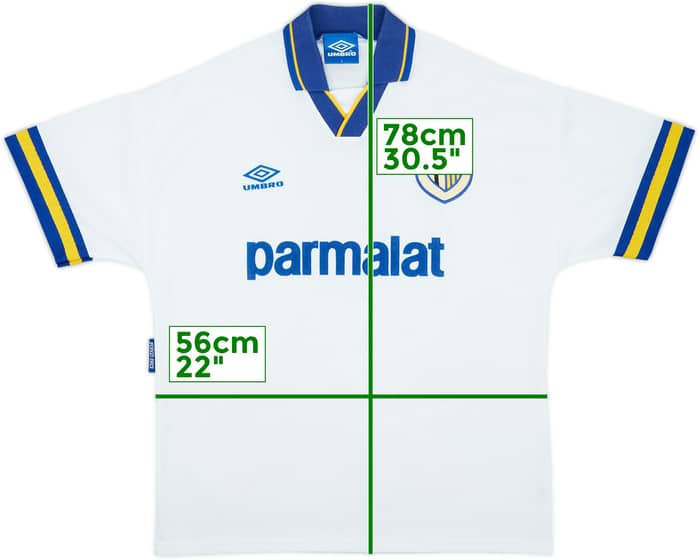 1993-95 Parma Home Shirt #8 - 7/10 - (L)