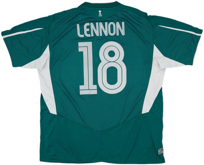 2004-05 Celtic Away Shirt Lennon #18 - 6/10 - (XXL)