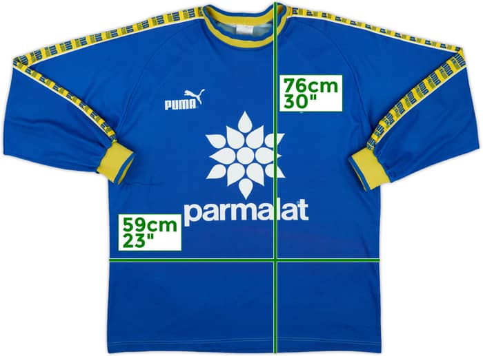 1997-98 Parma Puma Training L/S Shirt - 8/10 - (XL)
