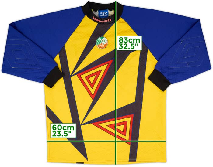 1994-96 Umbro GK Template Shirt (Ireland) #1 - 7/10 - (XL)