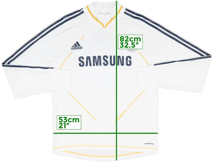 2010-11 Chelsea adidas Training Top - 8/10 - (XL)