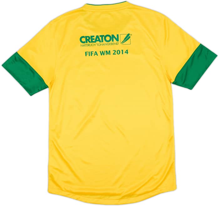 2012-13 Brazil Home Shirt - 9/10 - (S)