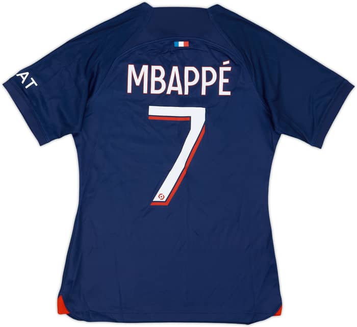 2023-24 Paris Saint-Germain Home Shirt Mbappe #7 (Women's S)