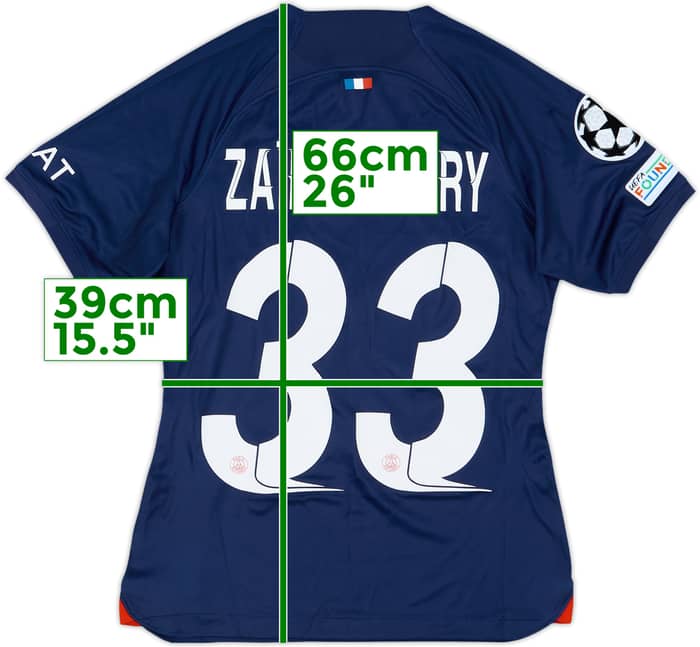 2023-24 Paris Saint-Germain Home Shirt Zaire-Emery #33 (Women's S)