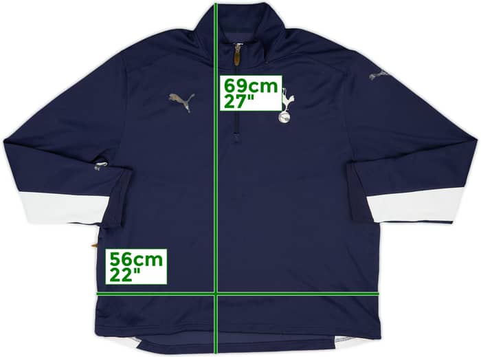 2011-12 Tottenham Puma 1/4 Zip Drill Top - 4/10 - (XL)