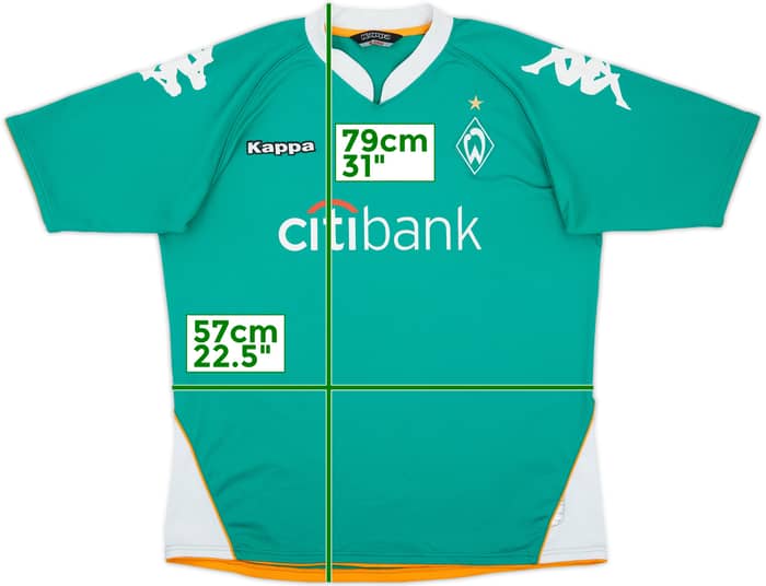 2007-08 Werder Bremen Home Shirt - 5/10 - (XXL)
