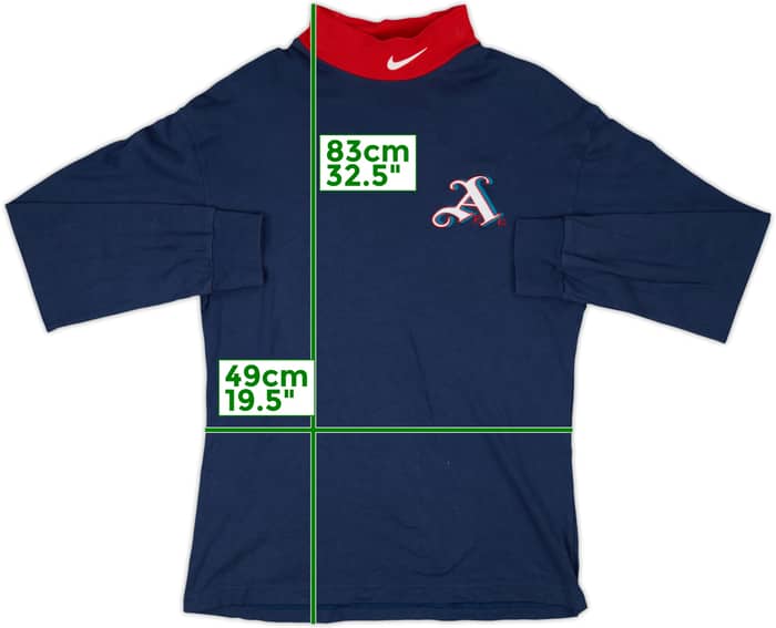 1995-96 Arsenal Nike Sweat Top - 8/10 - (XL)