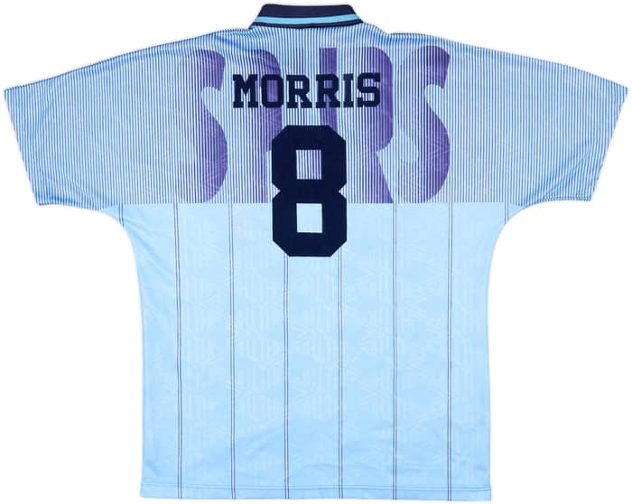 1991-94 Tottenham Third Shirt Morris #8 - 8/10 - (L)