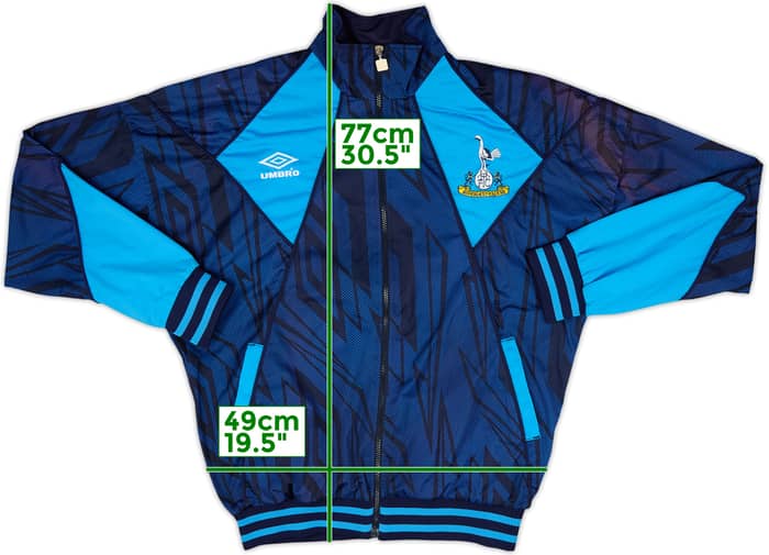1992-93 Tottenham Umbro Track Jacket - 9/10 - (S)