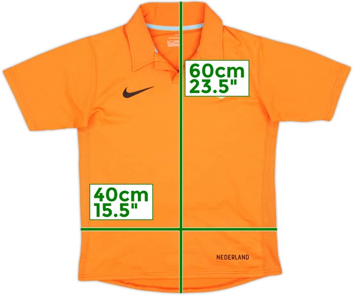 2006-08 Netherlands Home Shirt Andres #8 - 8/10 - (M.Boys)