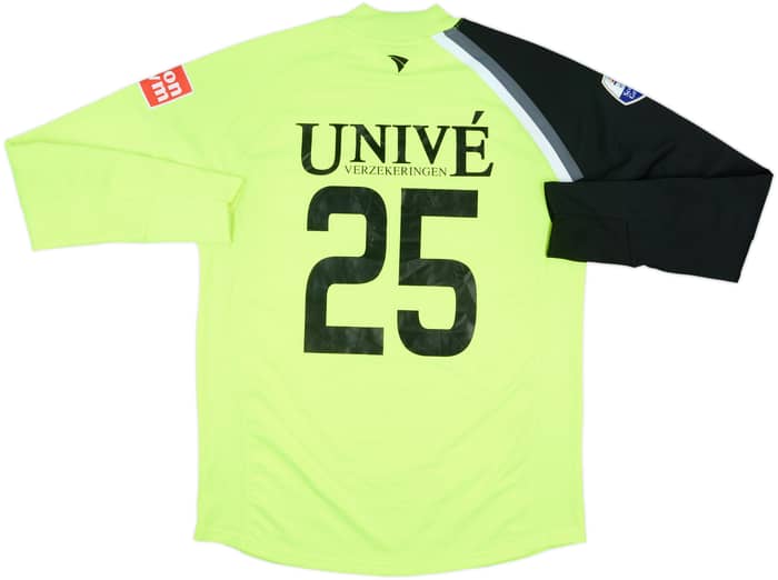 2009-10 Heerenveen Match Issue GK Shirt #25 (Vandenbussche)