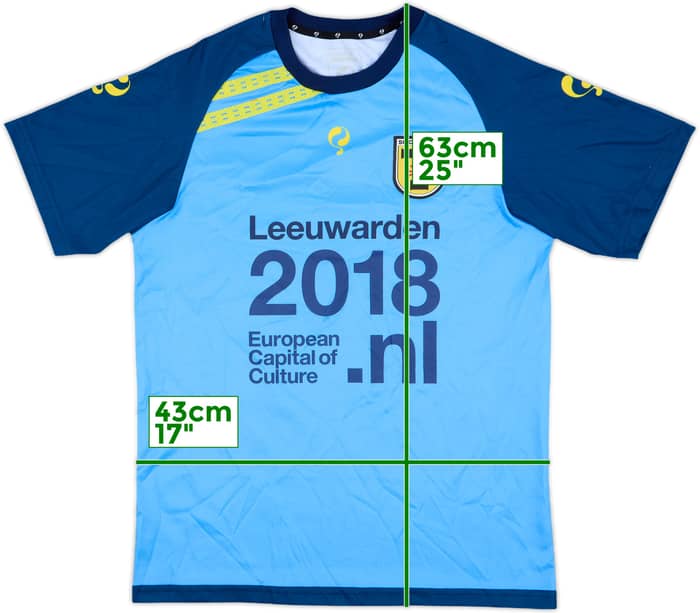 2017-18 SC Cambuur Away Shirt - 10/10 - (M)