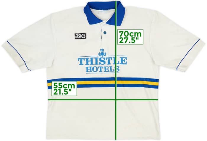 1993-95 Leeds United Home Shirt - 4/10 - (XL)