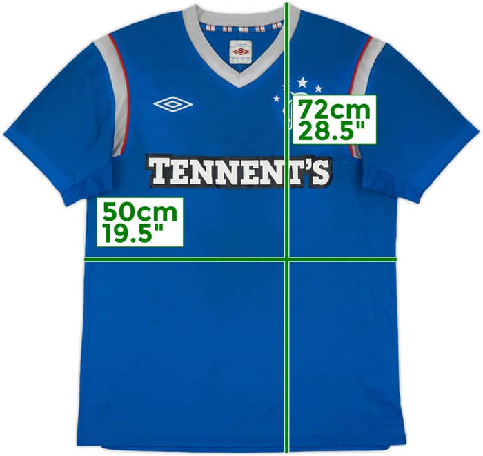 2011-12 Rangers Home Shirt - 3/10 - (M)