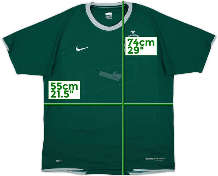 2007-08 Celtic Away Shirt - 3/10 - (L)