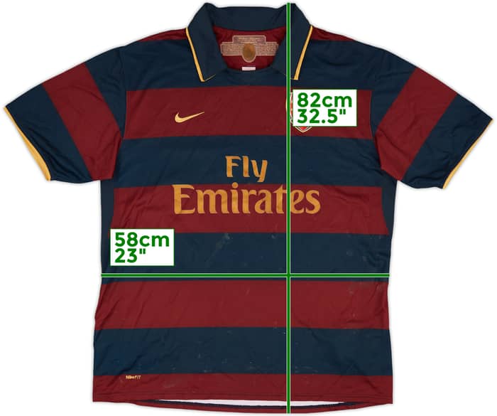 2007-08 Arsenal Third Shirt Fabregas #4 - 4/10 - (XL)