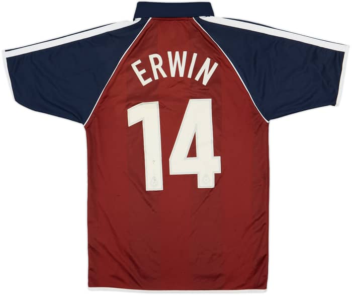 2002-04 Ipswich Away Shirt Erwin #14 - 5/10 - (S)
