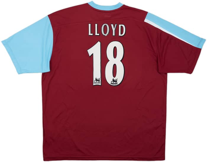 2005-07 West Ham Home Shirt Lloyd #18 - 6/10 - (XL)