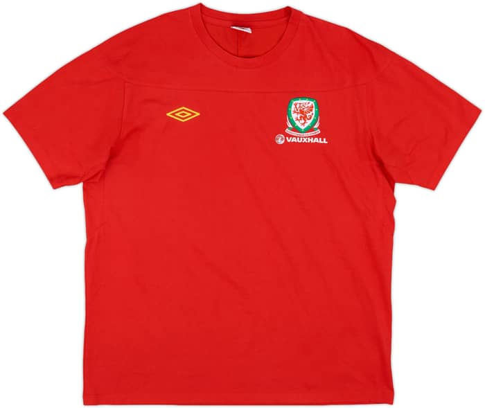 2010-11 Wales Umbro Training Shirt - 8/10 - (XXL)