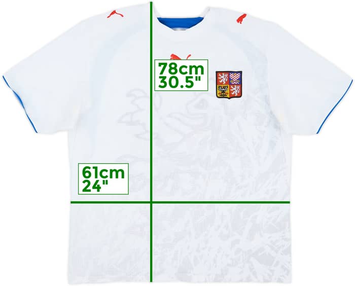 2006-08 Czech Republic Away Shirt - 4/10 - (XL)
