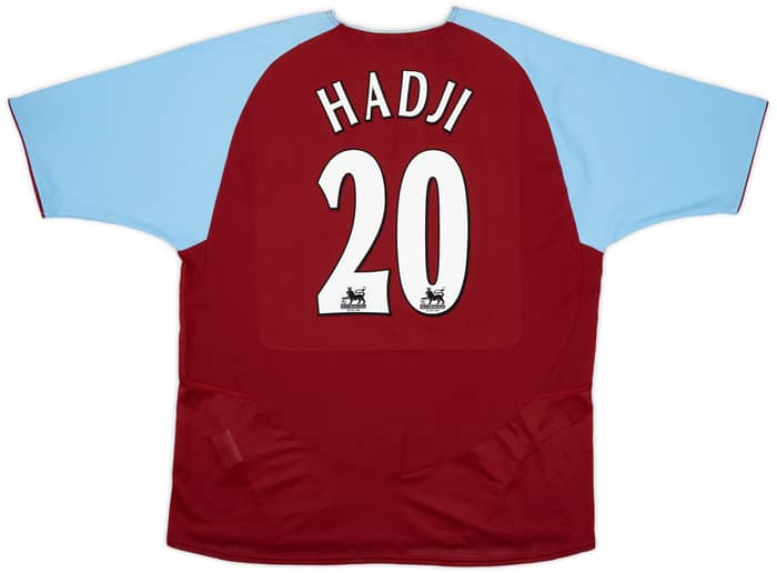 2003-04 Aston Villa Home Shirt Hadji #20 - 8/10 - XL