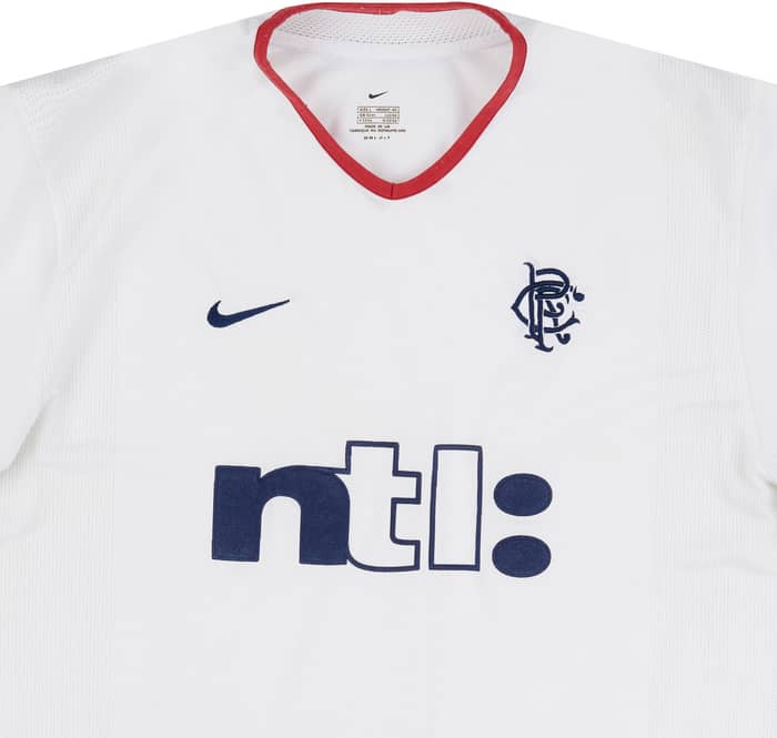 2001-02 Rangers Away L/S Shirt - 8/10 - (XL)