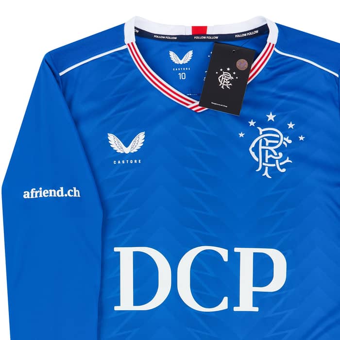 2020-21 Rangers Women's Player Issue Pro Home L/S Shirt
